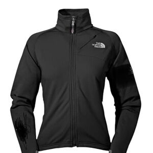 The North Face Women’s Full Zip Softsheel Jacket Black Size M